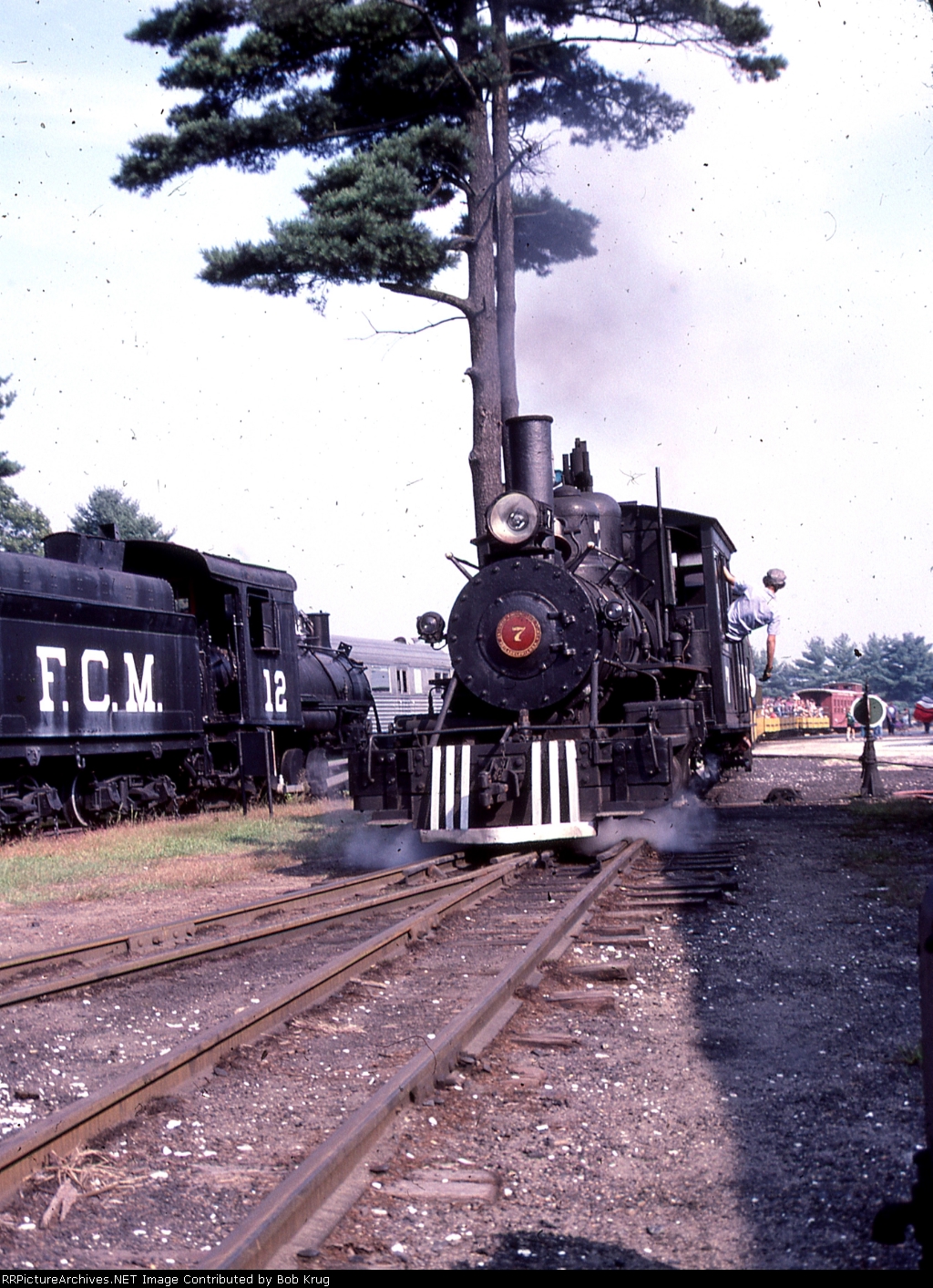 Edaville RR 7, a 2foot gage steam classified as a 244RT